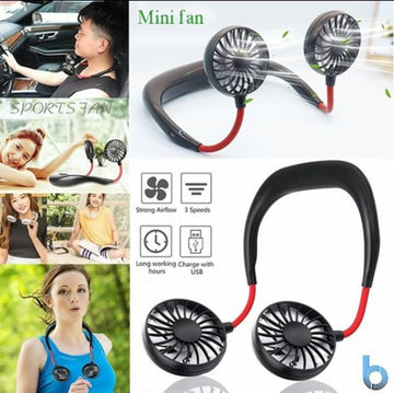 Portable Hands-Free Neck Fan – Stay Cool Anytime, Anywhere