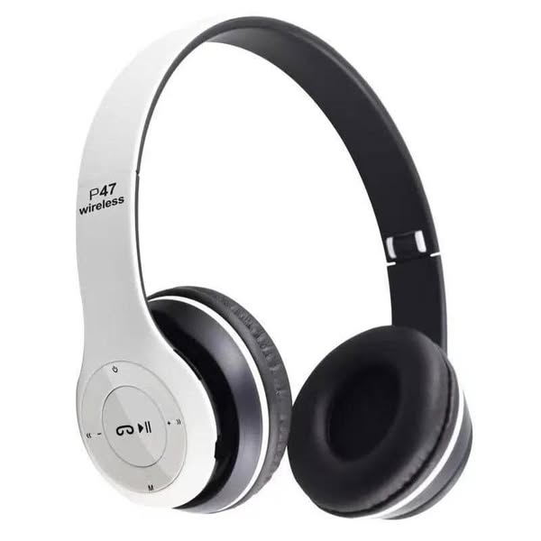 🎧 P47 Wireless Bluetooth Headphones – Stylish, Lightweight, and Powerful Sound