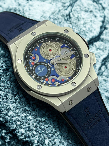 Hublot Skeleton Dial Automatic Luxury Watch – Multi-Style Collection