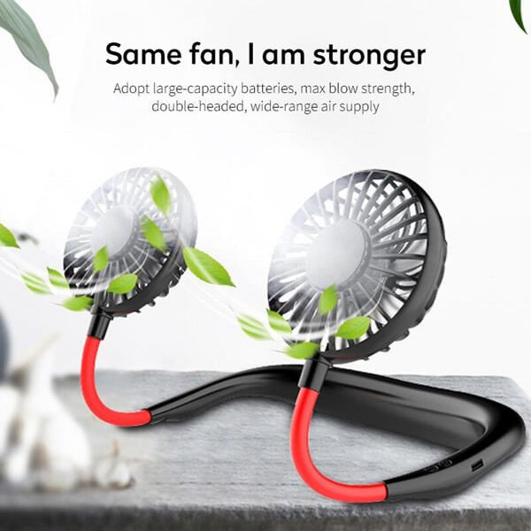 Portable Hands-Free Neck Fan – Stay Cool Anytime, Anywhere